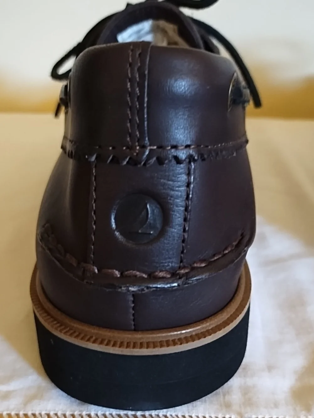 SPERRY SHOES - MEN'S-DARK BROWN, SZ 12 - NEW IN BOX